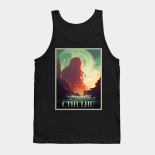 Cthulhu Poster Tank Top